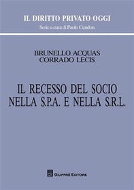 Il recesso del socio nella s.p.a. e nella s.r.l. - Librerie.coop