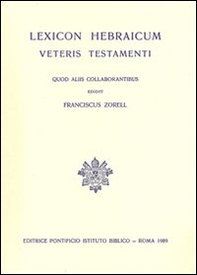 Lexicon hebraicum Veteris Testamenti - Librerie.coop