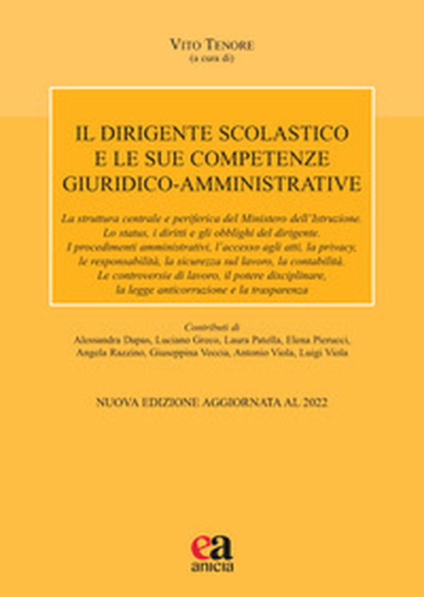 Il dirigente scolastico e le sue competenze giuridico-amministrative - Librerie.coop Il dirigente scolastico e le sue competenze giuridico-amministrative - Librerie.coop