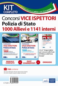 Kit concorsi Vice Ispettori Polizia di Stato. Manuale e quiz commentati per 1000 Allievi e 1141 interni - Librerie.coop