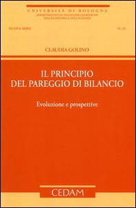 Il principio del pareggio di bilancio. Evoluzione e prospettive - Librerie.coop Il principio del pareggio di bilancio. Evoluzione e prospettive - Librerie.coop