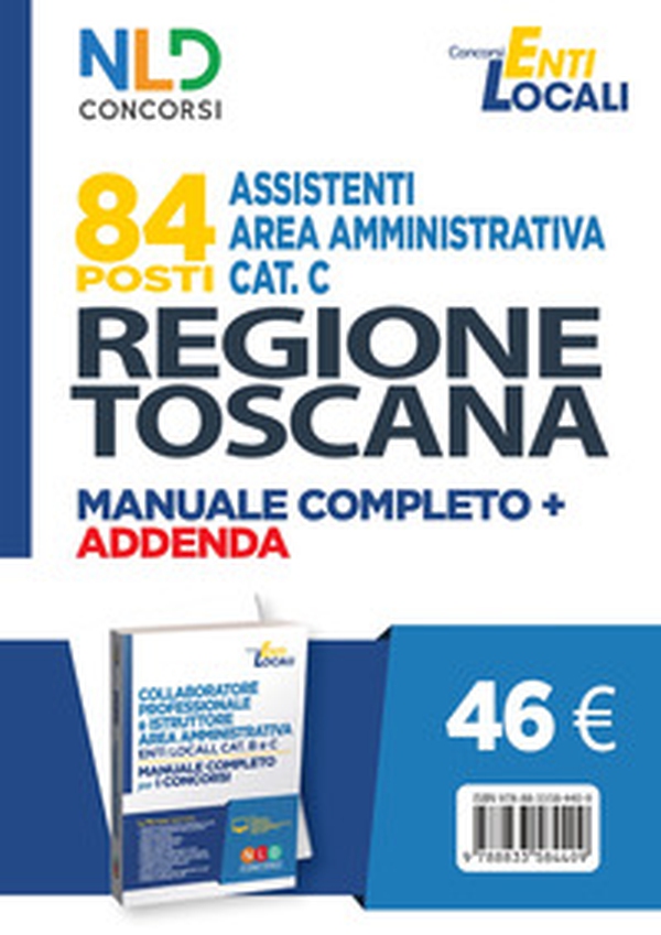 84 posti Assistenti area amministrativa Cat. C. Regione Toscana. Manuale completo + agenda - Librerie.coop 84 posti Assistenti area amministrativa Cat. C. Regione Toscana. Manuale completo + agenda - Librerie.coop