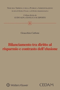 Bilanciamento tra diritto al risparmio e contrasto dell'elusione - Librerie.coop