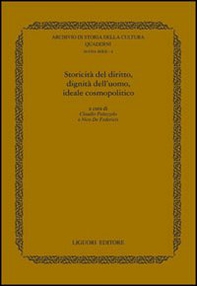 Storicità del diritto, dignità dell'uomo, ideale cosmopolitico. Atti della giornata di studi in memoria di Giuliano Marini (Pisa, 3 febbraio 2006) - Librerie.coop Storicità del diritto, dignità dell'uomo, ideale cosmopolitico. Atti della giornata di studi in memoria di Giuliano Marini (Pisa, 3 febbraio 2006) - Librerie.coop
