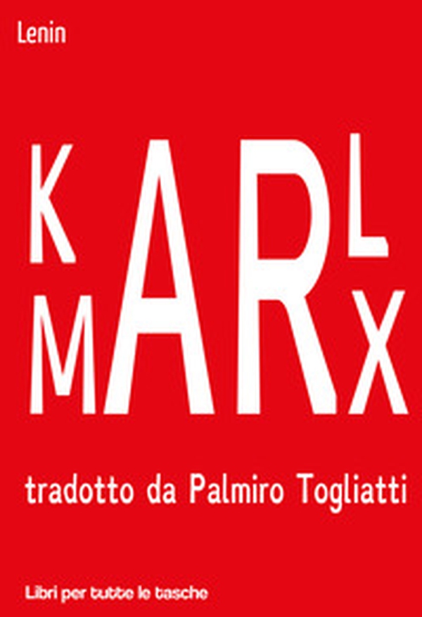 Karl Marx - Librerie.coop Karl Marx - Librerie.coop