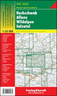 Hochschwab Aflenz Wildalpen Salzatal 1:35.000 - Librerie.coop