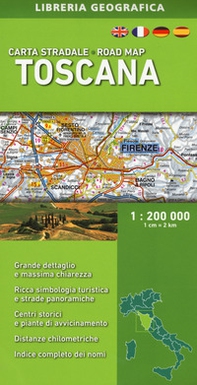 Toscana 1:200.000 - Librerie.coop