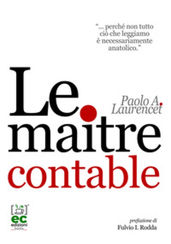 Le maitre contable - Librerie.coop Le maitre contable - Librerie.coop