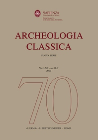 Archeologia Classica, n.s. II, 9, vol. 70, 2019 - Librerie.coop