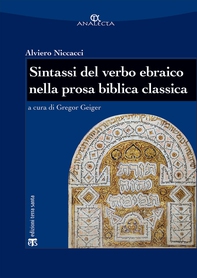 Sintassi del verbo ebraico nella prosa biblica classica - Librerie.coop