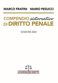 Compendio sistematico di diritto penale - Librerie.coop