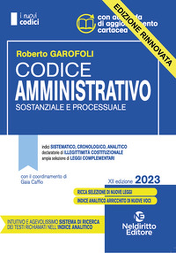 Codice amministrativo sostanziale e processuale. Concorso magistratura - Librerie.coop Codice amministrativo sostanziale e processuale. Concorso magistratura - Librerie.coop