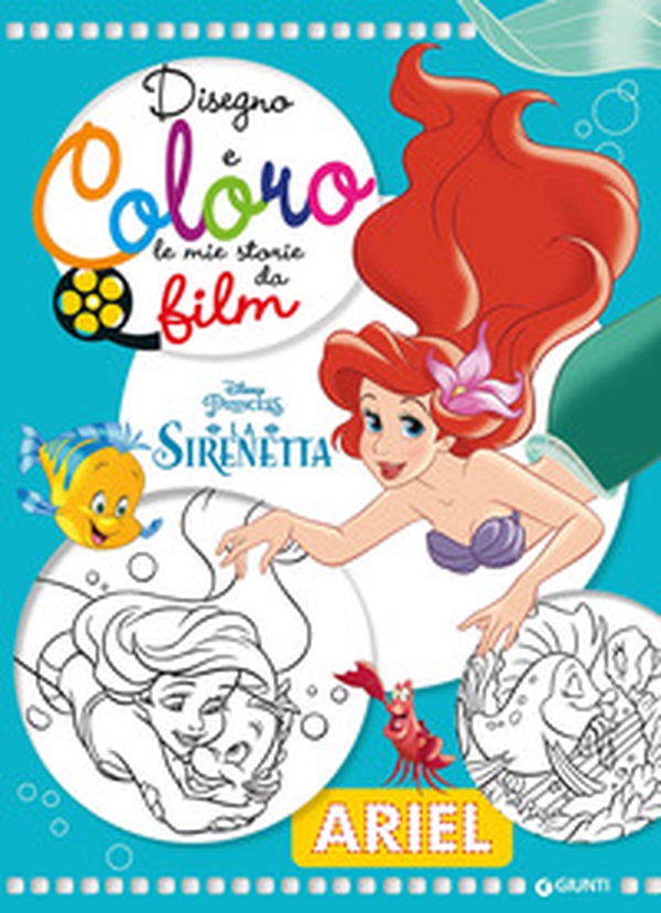 La sirenetta. Disegno e coloro le mie storie da film - Librerie.coop La sirenetta. Disegno e coloro le mie storie da film - Librerie.coop