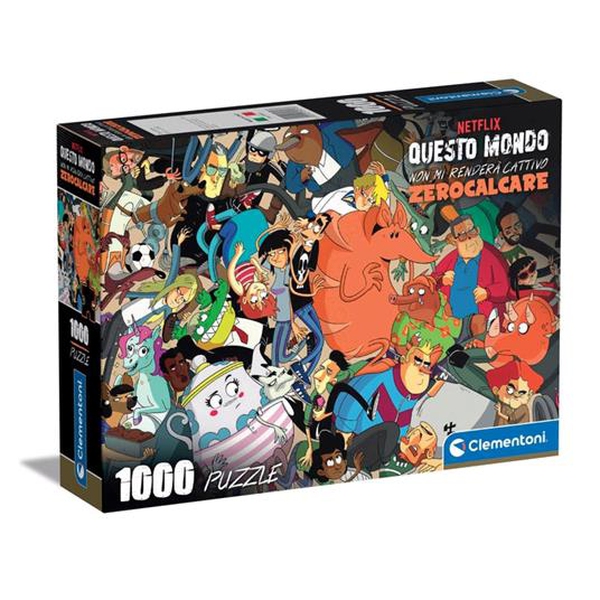 Puzzle Zerocalcare 4 - 1000pezzi - Librerie.coop Puzzle Zerocalcare 4 - 1000pezzi - Librerie.coop
