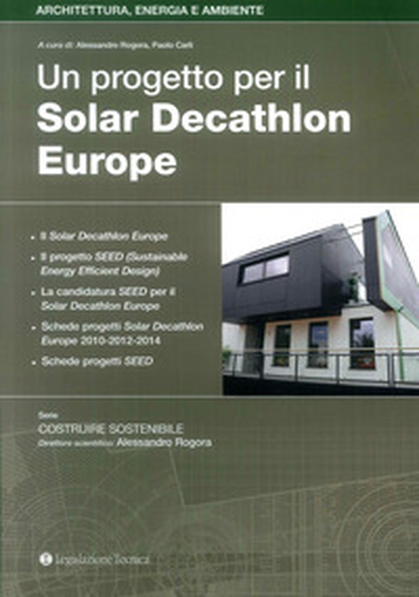 Un progetto per il Solar Decathlon Europe - Librerie.coop Un progetto per il Solar Decathlon Europe - Librerie.coop