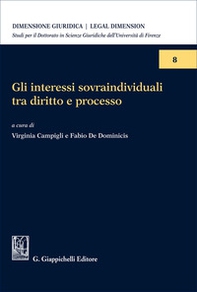 Gli interessi sovraindividuali tra diritto e processo - Librerie.coop
