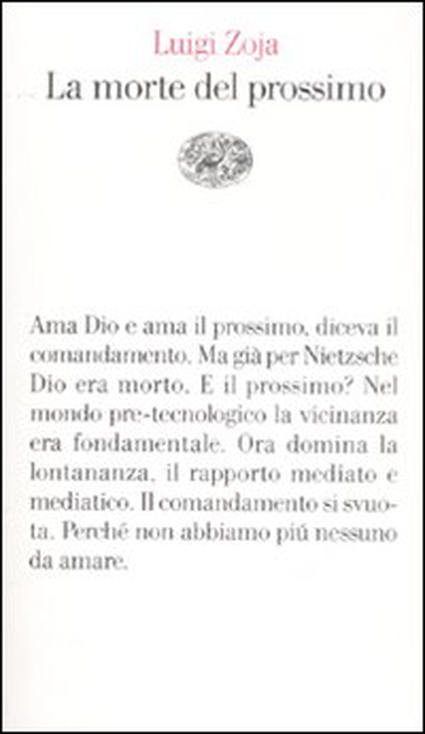 La morte del prossimo - Librerie.coop La morte del prossimo - Librerie.coop