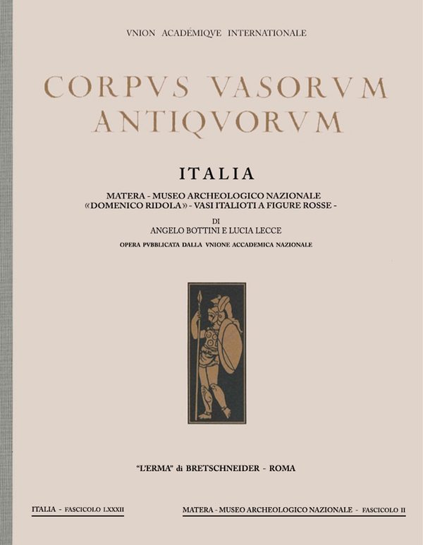 Corpus Vasorum Antiquorum. Italia, 82. Fasc. II - Librerie.coop