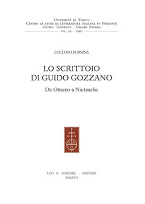 Lo scrittoio di Guido Gozzano. Da Omero a Nietzsche - Librerie.coop Lo scrittoio di Guido Gozzano. Da Omero a Nietzsche - Librerie.coop