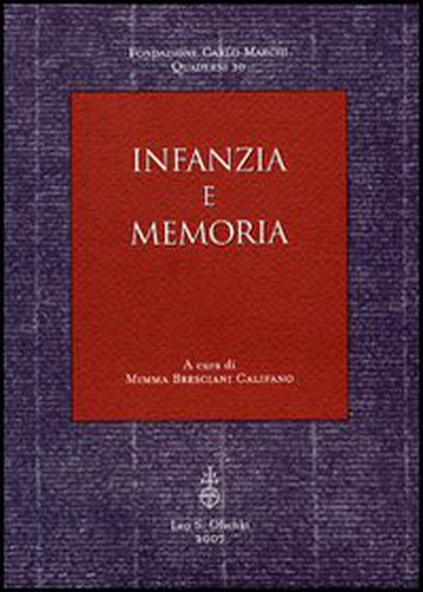 Infanzia e memoria - Librerie.coop Infanzia e memoria - Librerie.coop