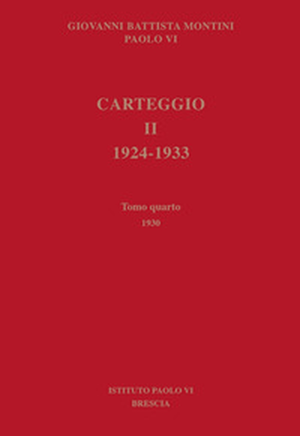 Carteggio. 1924-1933 - Vol. 5 - Librerie.coop