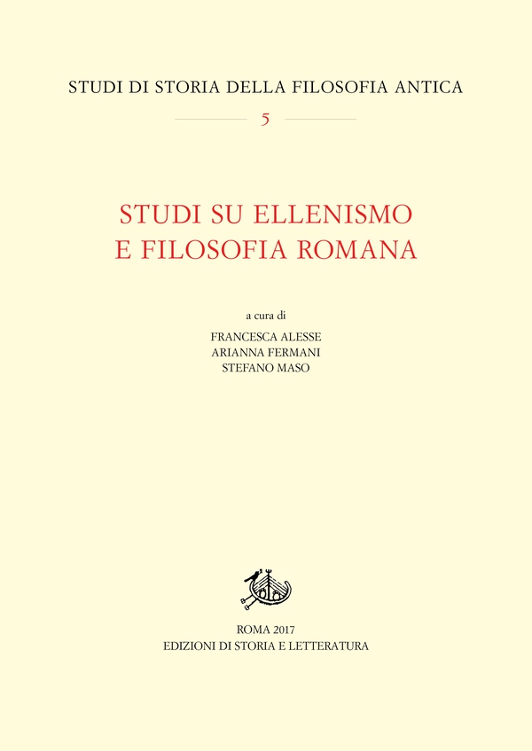 Studi su ellenismo e filosofia romana - Librerie.coop