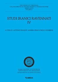 Studi iranici ravennati - Vol. 4 - Librerie.coop Studi iranici ravennati - Vol. 4 - Librerie.coop