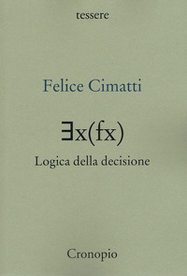 ?x(fx) logica della decisione - Librerie.coop ?x(fx) logica della decisione - Librerie.coop