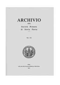 Archivio della Società romana di storia patria - Librerie.coop