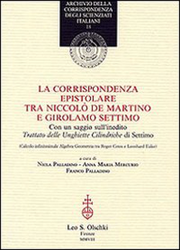 La corrispondenza tra Niccolò De Martino e Girolamo Settimo - Librerie.coop La corrispondenza tra Niccolò De Martino e Girolamo Settimo - Librerie.coop