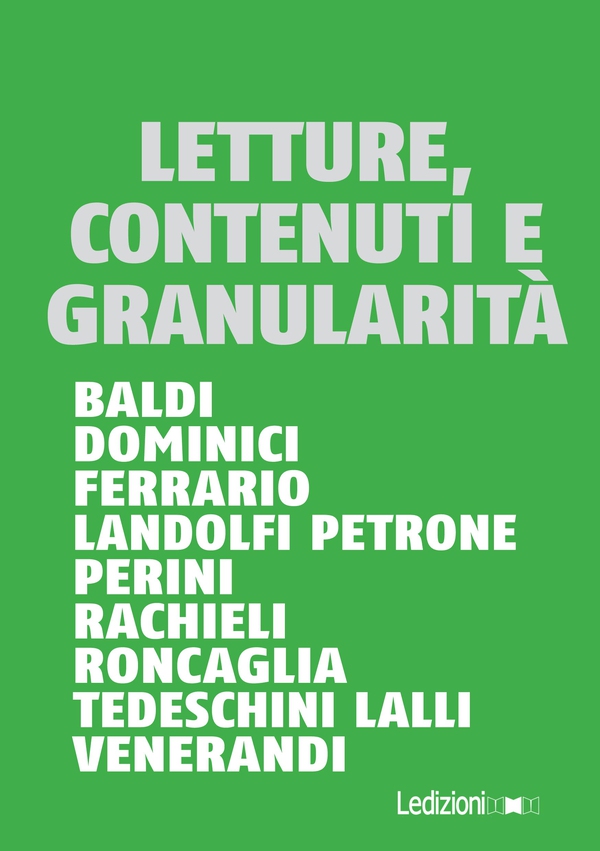 Letture, contenuti e granularità. La lettura fra web, digitale, ebook e libri - Librerie.coop