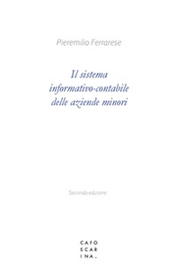 Il sistema informativo-contabile delle aziende minori - Librerie.coop