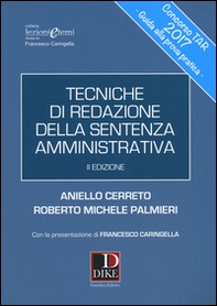 Tecniche di redazione della sentenza amministrativa - Librerie.coop