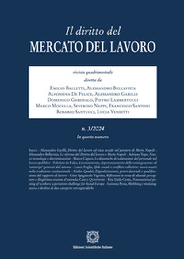 Il diritto del mercato del lavoro - Vol. 3 - Librerie.coop Il diritto del mercato del lavoro - Vol. 3 - Librerie.coop