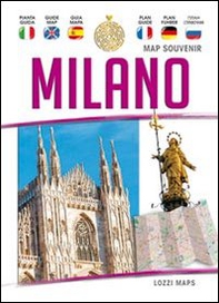 Milano map souvenir. Guida e mappa - Librerie.coop