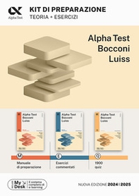 Alpha Test Bocconi Luiss. Kit di preparazione: Manuale di preparazione-Esercizi commentati-1900 quiz - Librerie.coop Alpha Test Bocconi Luiss. Kit di preparazione: Manuale di preparazione-Esercizi commentati-1900 quiz - Librerie.coop