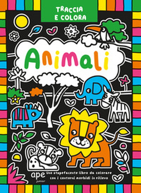 Traccia e colora animali - Librerie.coop Traccia e colora animali - Librerie.coop