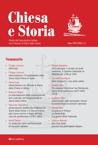Chiesa e storia. Rivista dell'Associazione Italiana dei Professori di Storia della Chiesa - Librerie.coop