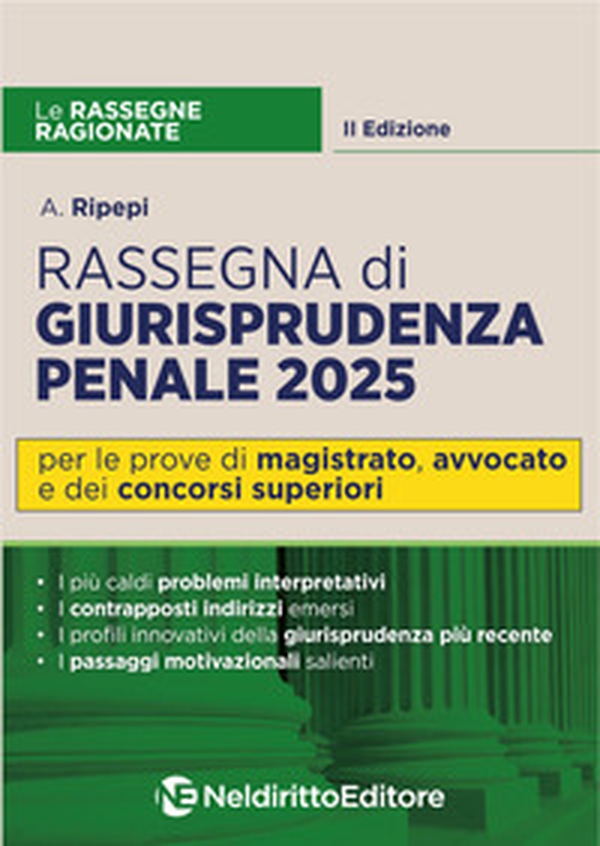 Rassegna ragionata di diritto penale 2025 - Librerie.coop Rassegna ragionata di diritto penale 2025 - Librerie.coop