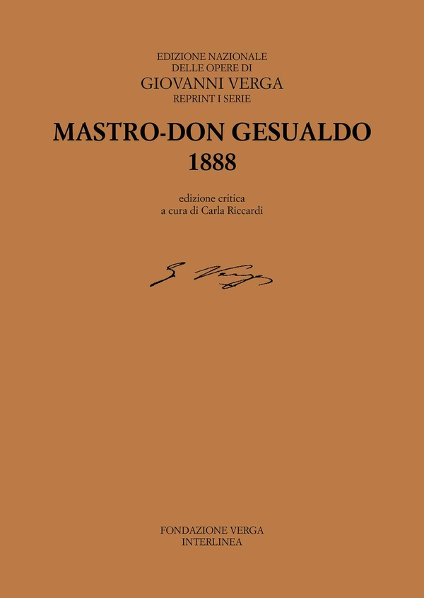 Mastro Don Gesualdo (1888) - Librerie.coop Mastro Don Gesualdo (1888) - Librerie.coop