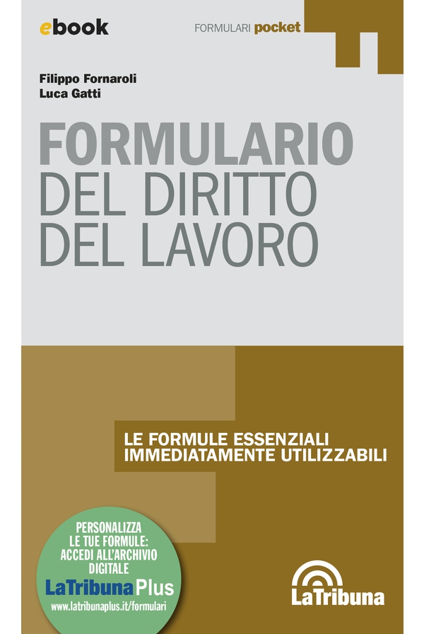 Formulario del diritto del lavoro - Librerie.coop Formulario del diritto del lavoro - Librerie.coop