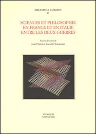 Sciences et philosophie en France et en Italie entre les deux guerre - Librerie.coop
