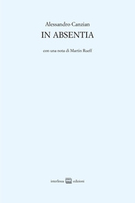 In absentia - Librerie.coop In absentia - Librerie.coop