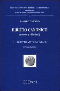 Diritto canonico (nozioni e riflessioni) - Vol. 2 - Librerie.coop