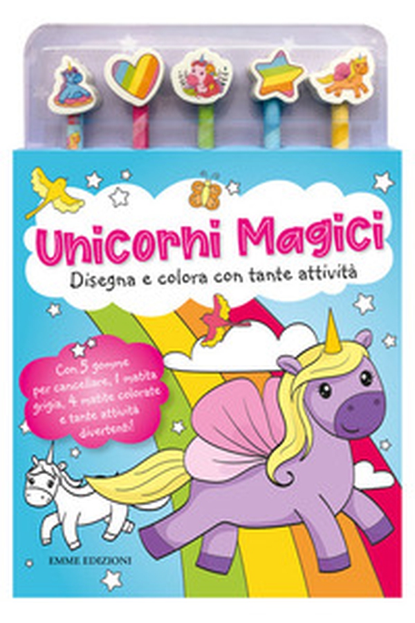 Unicorni magici. Libro da colorare - Librerie.coop Unicorni magici. Libro da colorare - Librerie.coop