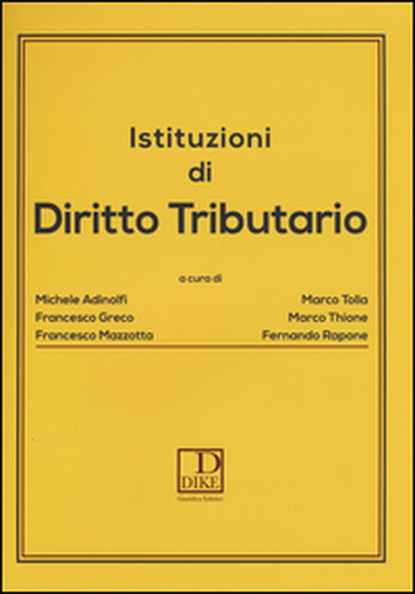 Istituzioni di diritto tributario - Librerie.coop Istituzioni di diritto tributario - Librerie.coop