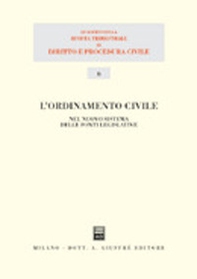 L'ordinamento civile nel nuovo sistema delle fonti legislative - Librerie.coop