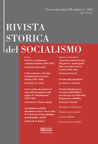 Rivista storica del socialismo - Vol. 2 - Librerie.coop