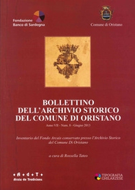 Bollettino dell'Archivio storico del comune di Oristano - Librerie.coop