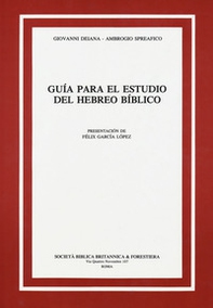 Guía para el estudio del hebreo bíblico - Librerie.coop
